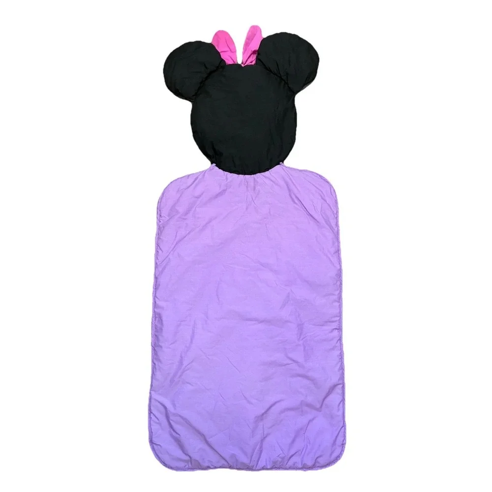 Disney Sleeping Bag Girls Minnie Mouse‎ Purple 52x22
